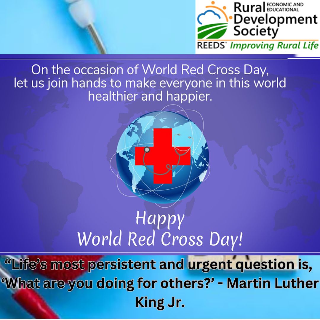 World Red Cross Day 2024.
#teamreeds #WorldRedCrossDay  #CommunityDevelopment  #redcross