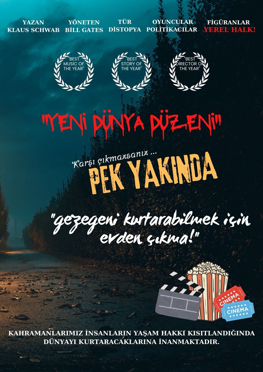 #chemtrails
'Yeni Dünya Düzeni ' adlı filmde YEREL HALK !?!? figüran ‼️