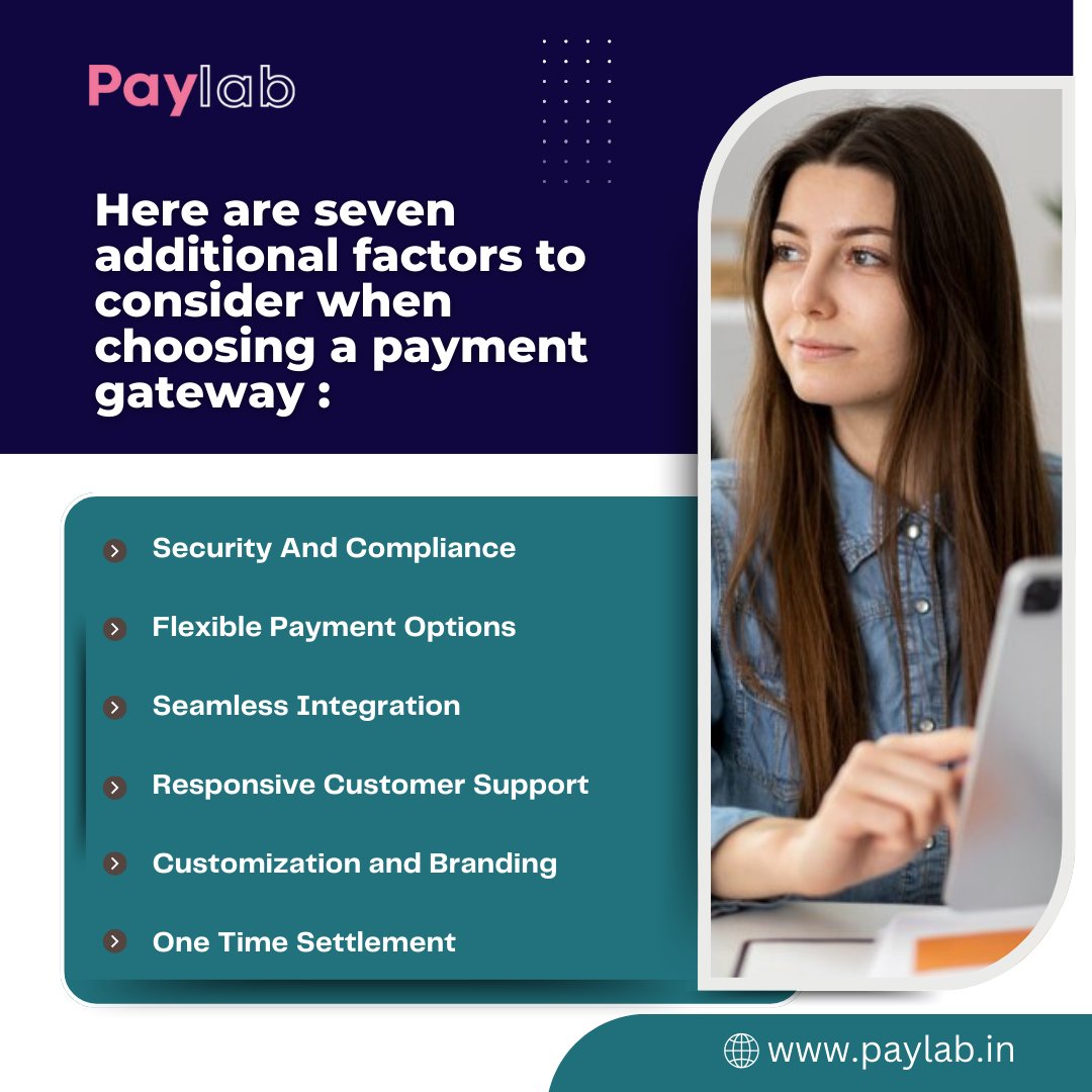 Choosing the Right Payment Gateway: 7 Essential Factors to Elevate Your Transactions!💳
.
.
#paymentgateway #paylab #paymentsolutions #onlinepayments #ecommercetips #businessstrategy #fintech #DigitalTransactions #SecureTransactions #merchantservices #financialtechnology