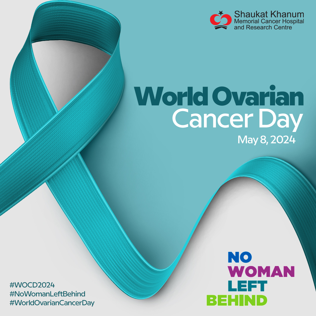 This #WorldOvarianCancerDay, let's pledge to #NoWomanLeftBehind. Together, we can ensure all women have access to the information and resources they need to fight ovarian cancer. #SKMCH #EarlyDetectionSavesLives #WOCD24