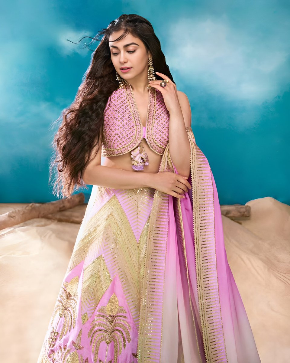 Stealing hearts 💕 with her stunning style! @adah_sharma slays in a range of exquisite lehengas. bringing the heat 🔥 wherever she goes. #AdahSharma #HittuCinma