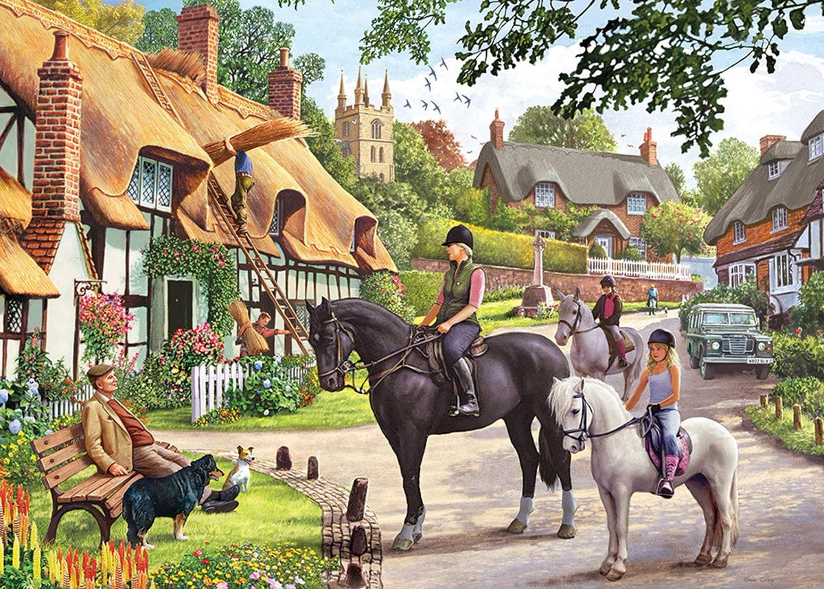 #winitwednesday May Prize Draw for one Country Life Equine Scene 1000 piece Jigsaw . to enter Repost, Like the post, tag a friend and Follow us
@horseandhoof
ends 31/05/24  #win #horseandhoof
