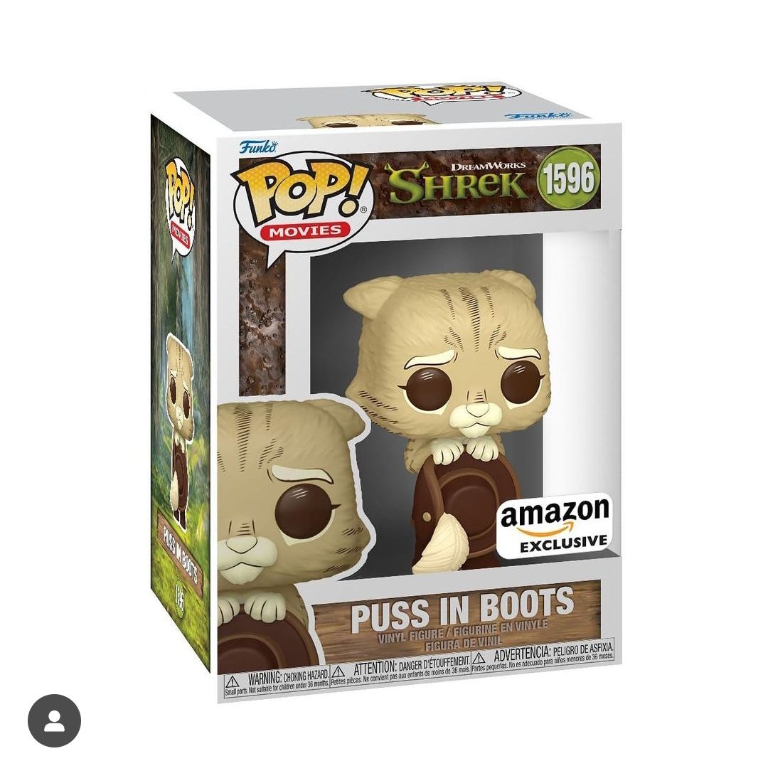 • Pop - First look at the new Puss on Boots! Amazon exclusive!
.
.
.
📸 @funkoinfo_
#funkopops #funkopopcollection #funkopopcollector #funkopopaddict #funko #topfunkophotos #funkofanatic #popcollector #popfigures #popvinyls #funkos #funkoverse #popinabox #shrek#pussinboots