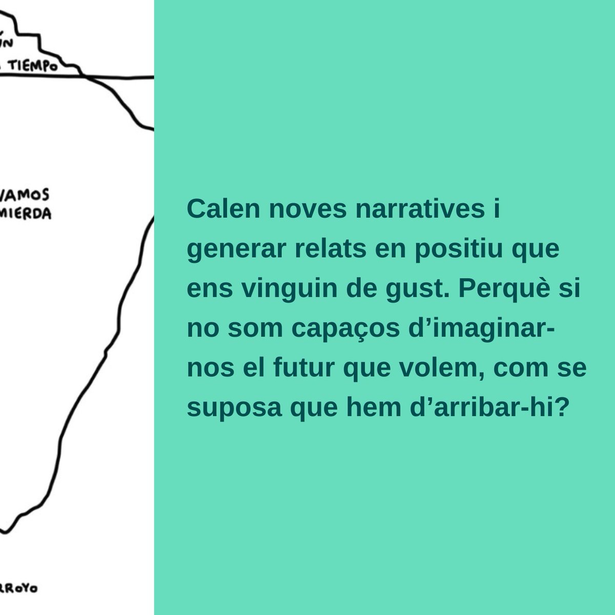 OPINIÓ | 🌱 L'Ana Villagordo, Ambientòloga, especialitzada en comunicació i ecodisseny, ens parla de perquè calen noves narratives i generar relats en positiu que ens vinguin de gust. Llegeix l'article complet 👉🏼 sostenible.cat/opinio/la-turr…
@anajorr 
#Sostenibilitat #Futur