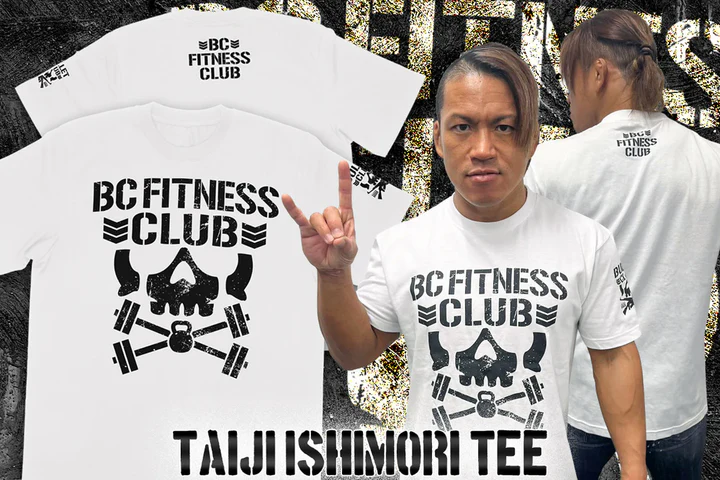 There's fit, there's insanely fit, and then there's Taiji Ishimori fit. Get the Bone Soldier's #BOSJ31 Tshirt now! shop.njpw1972.com/collections/ne… #njpwshop