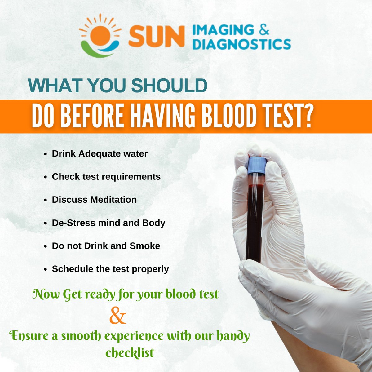 Preparing for your blood test? 🩸

#HealthyLiving #BloodTest #HydrationIsKey #HealthCheck #StressFree #PrioritizeHealth #ViralHealthTips #HealthAwareness #HealthyLifestyle #ExploreHealth #DiagnosticCentre #findapro #recommendations #recommended #HealthAndWellness #StayFit