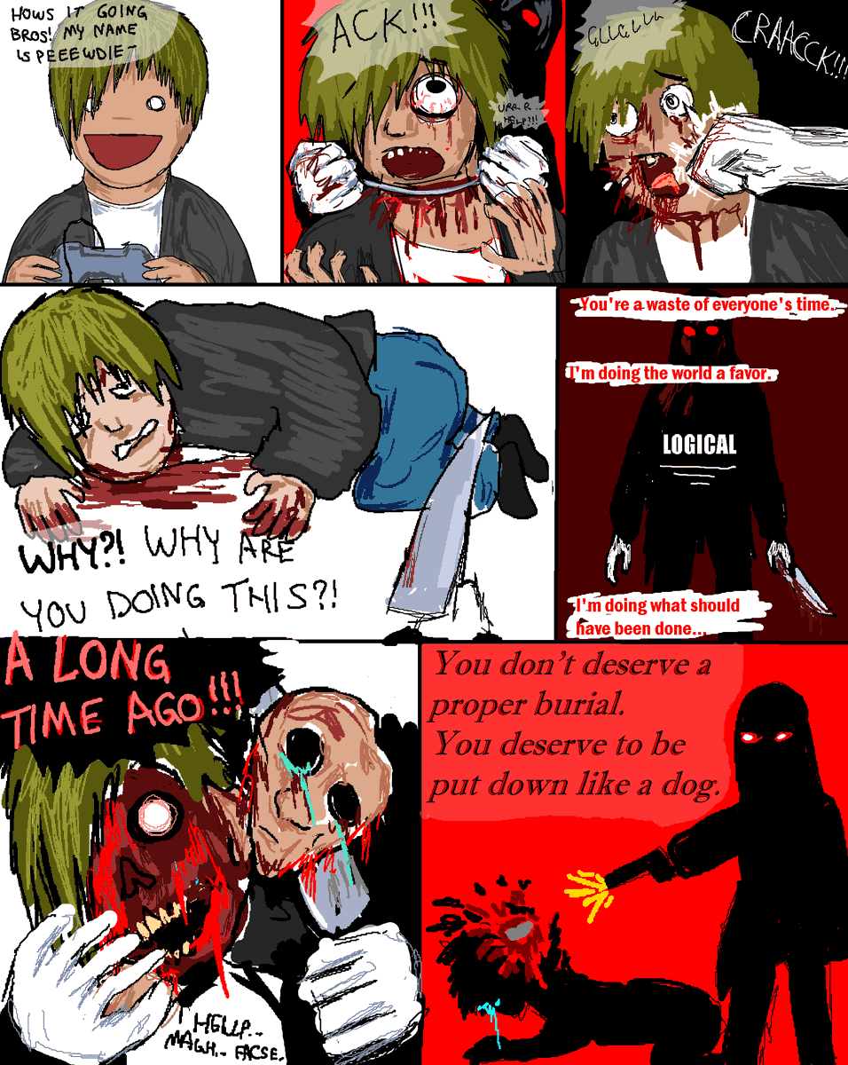 ndcomix's tweet image. The d***h of pewdiepie volume 1 #ndcomix