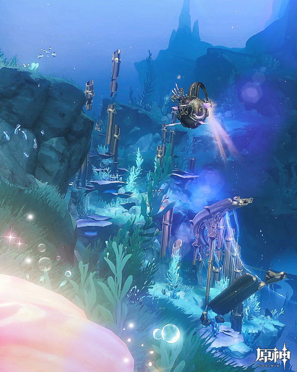 海の宝石箱｣ UID800136797 #原神 #フォンテーヌ #往日の海