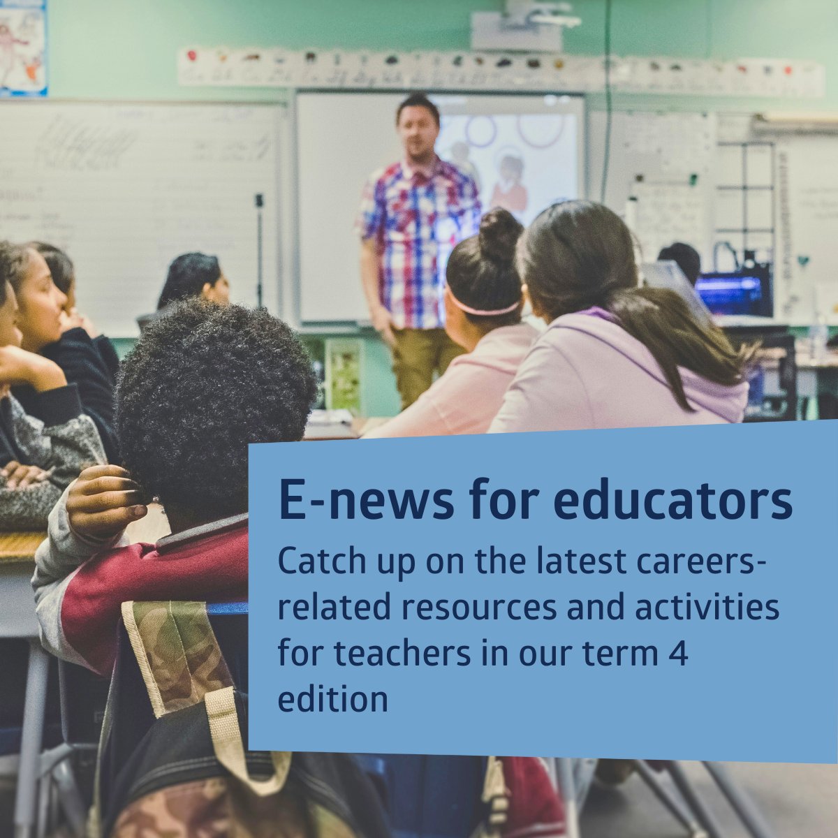 Calling all teachers 📢 Our term 4 e-newsletter for educators is now live🌟 It's full of the latest links to help you access careers-related resources and activities for your pupils 💡 Catch up on the issue here 👉 bit.ly/4a8Fq7J