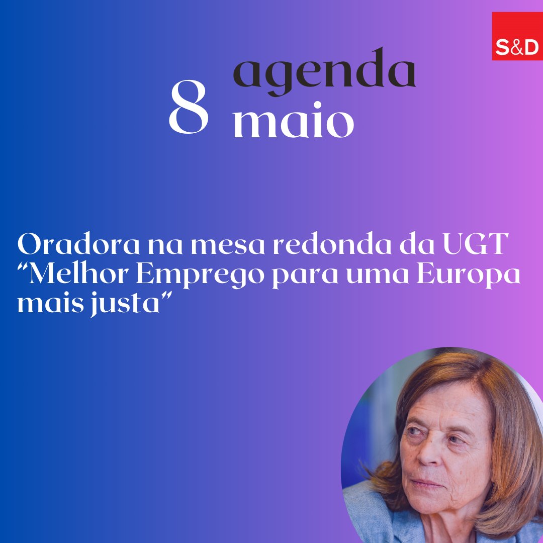 Margarida Marques MEP (@mmargmarques) on Twitter photo 2024-05-08 07:50:50