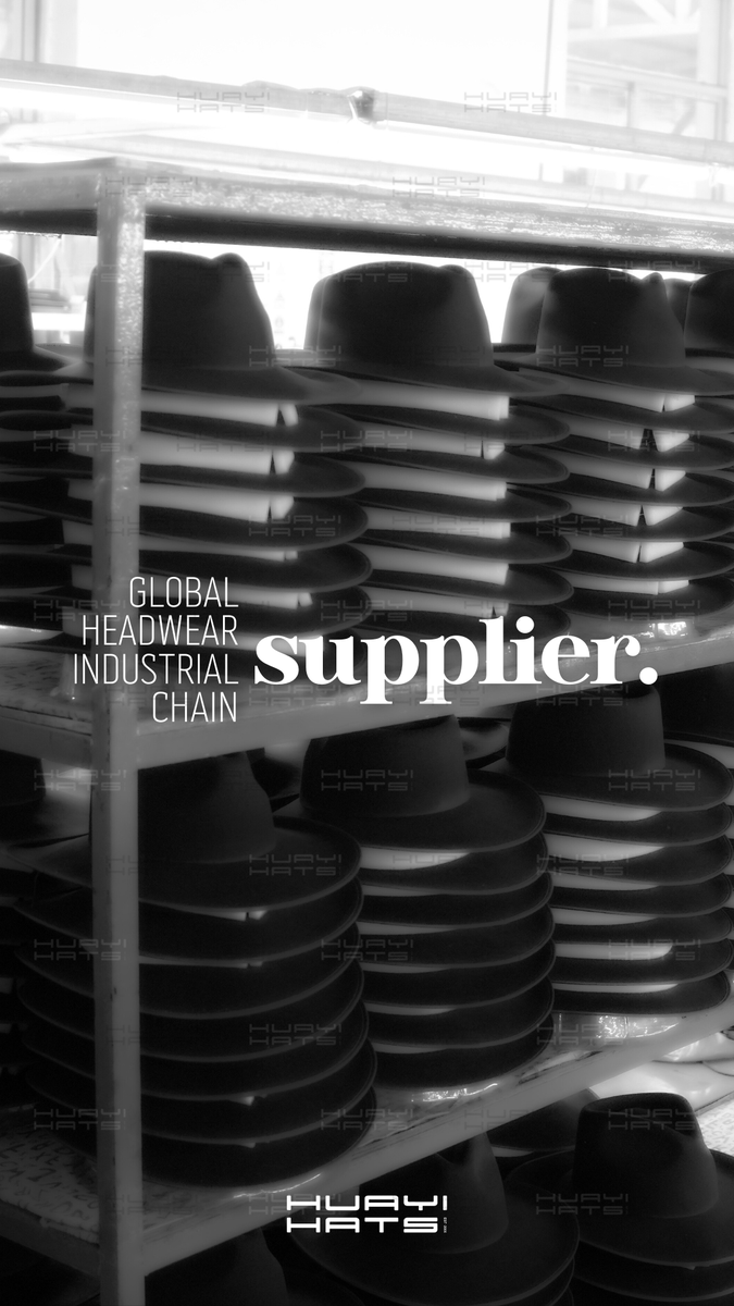 Huayi hats is your preferred #supplier ! 
.
.
@nyfw @milanfashionweek @londonfashionweek @parisfashionweek @voguemagazine
.
.
#factory #wholesalehats #manufacturing #hat #OEM #Australianwool #MadeInUSA #SustainableFashion #EcoFriendlyFashion #CustomHats #CustomDesigns