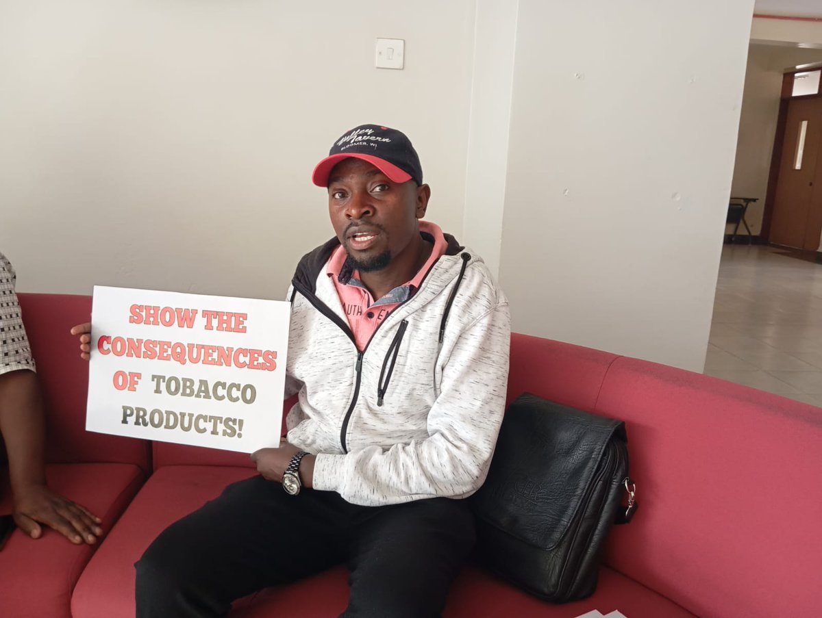 Tuko site!! 

Every cigarette comes with a risk. Today we are here to make sure everyone sees it. 

Support graphic health warnings and save lives! #GHWsSaveLives #FCTCSavesLives'
 #GHWsSaveLives #FCTCSavesLives'