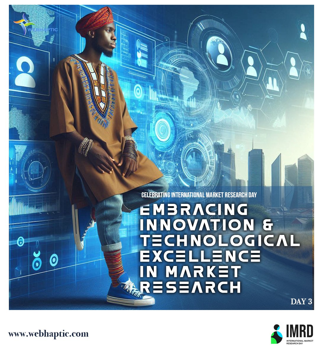 webhaptic's tweet image. Meet &quot;Happy&quot;, our guide to the future of consumer insights. From AI algorithms to predictive analytics, we&apos;re on a mission to unlock the full potential of data-driven decision-making.

Happy #InternationalMarketResearchDay!

#MarketResearchDay #Innovation #Technology #DataDriven