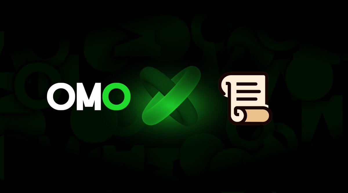 #OMO Swap is rolling out a <a href="/Scroll_ZKP/">Scroll</a> integration for all of its users.📜

Now, users can swap across the entirety of the #Scroll network via OMOSwap’s advanced aggregators which gets its users the best price for digital assets across all of Scroll’s spot DEXS.💛