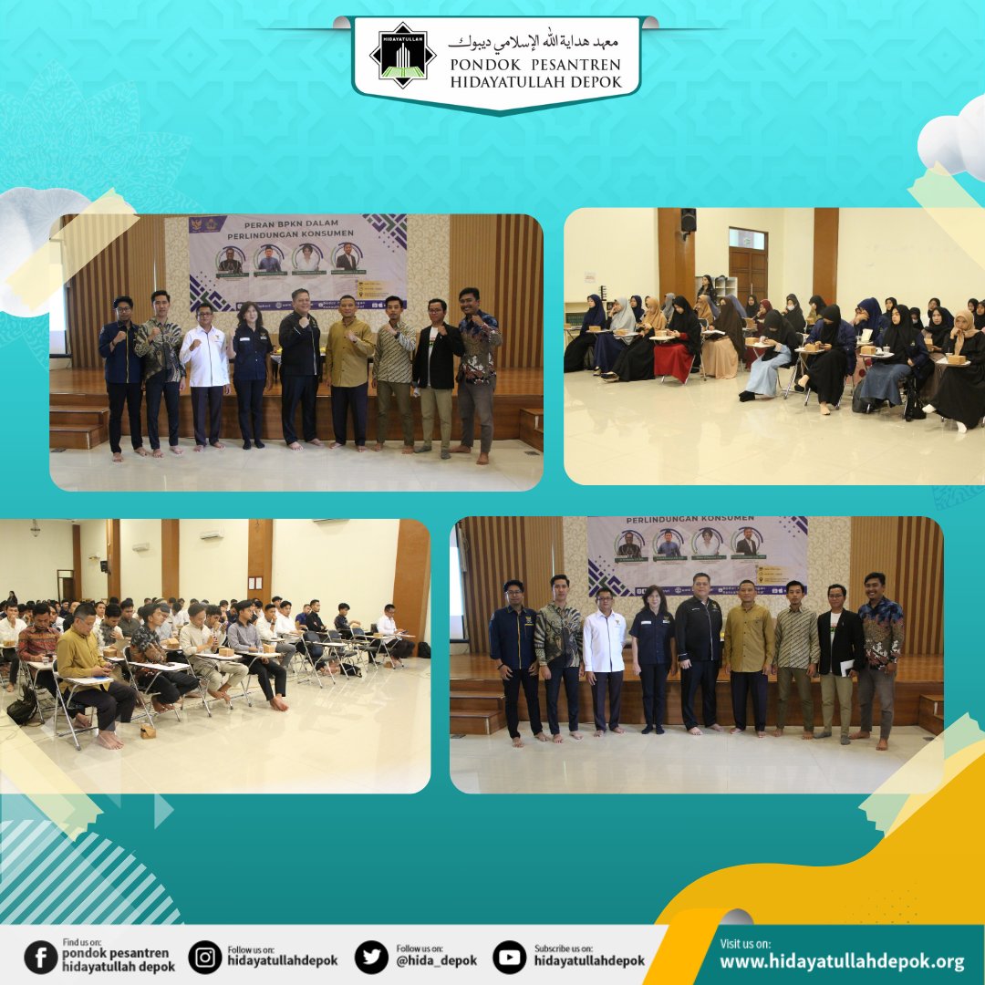 SEMINAR BISNIS 
STIE Hidayatullah Depok 

'Peran BPKN Dalam Perlindungan Konsumen'

---------------------------------------

#hidayatullahdepok
#hidayatullah #depok
#mediahidayatullahdepok
#stiehidayatullahdepok
#pesantrentahfizh
#sekolahunggulan
#pesantrenunggulan