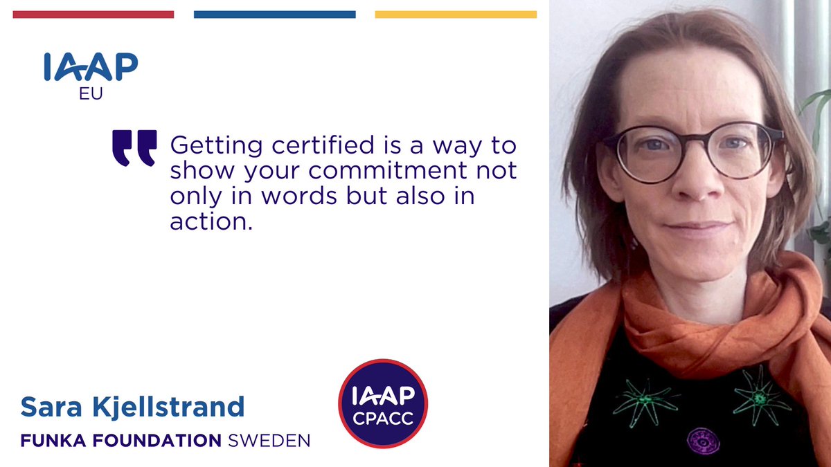 Certification provides a minimum standard for what skills and knowledge you can expect from an accessibility professional, says Sara Kjellstrand who we interview this week. IAAP - International Association of Accessibility Professionals #certification linkedin.com/feed/update/ur…