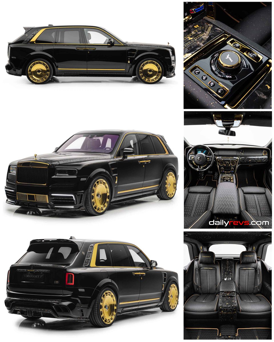 2024 Mansory Linea D`Oro | DailyRevs

#rrcullinan #MansoryCars #atelier #Cullinan #RollsRoyce  #bespokeai