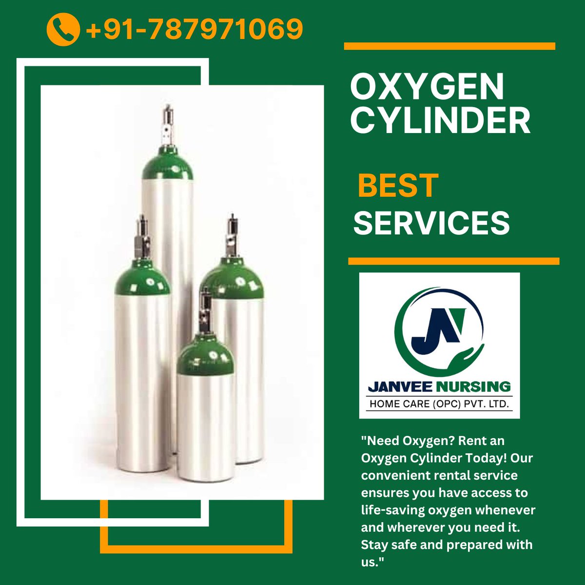'Need Oxygen? Rent an Oxygen Cylinder Today! Our convenient rental service ensures you have access to life-saving oxygen whenever and wherever you need it. Stay safe and prepared with us.'
#oxygencylinder