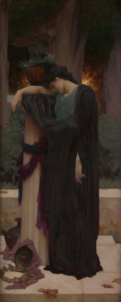 'Lachrymae' {1894–95} By ~ Frederic Leighton