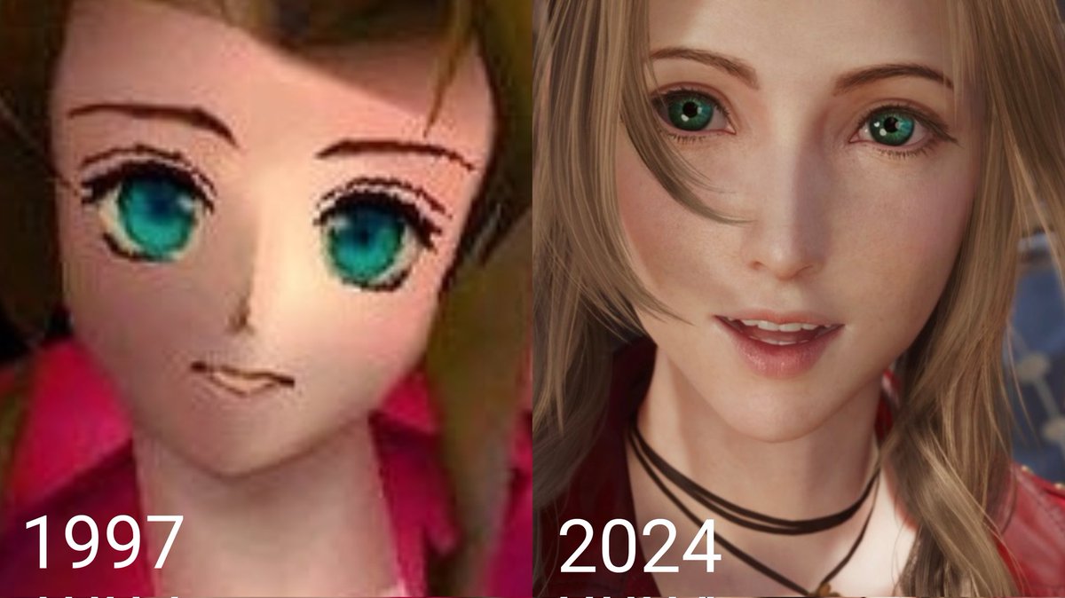 A key character, the main heroine and heart of Final Fantasy VII, Ms. Aerith Gainsborough 🌸😍