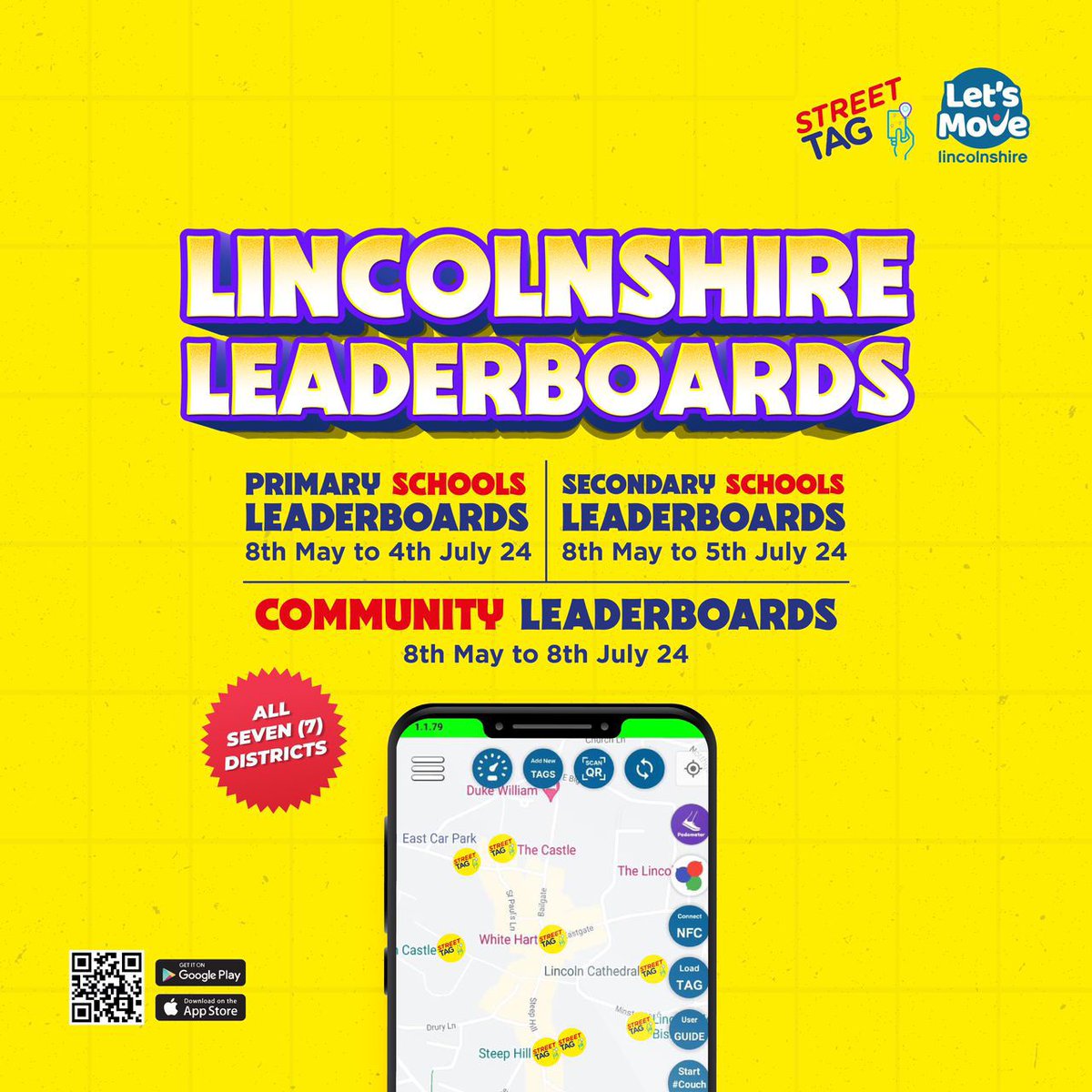 EXCITING ANNOUNCEMENT LINCOLNSHIRE!!! 🎉A New Season has started! Get started and get and stay active, connected and make Lincolnshire the healthiest and most vibrant community together! 🌈✨ @ActiveLincs @LetsMoveLincs