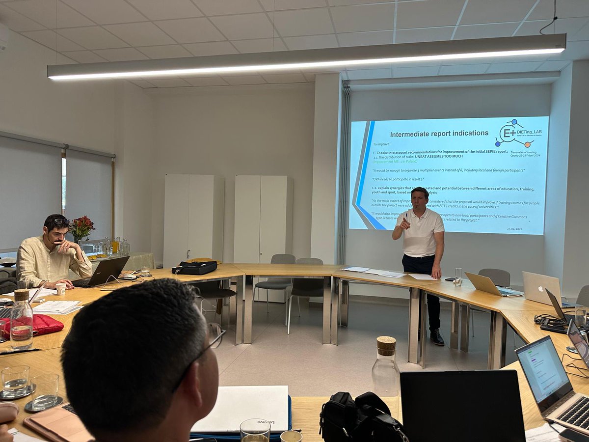 uneatlantico's tweet image. 🗣 UNEATLANTICO encabeza la reunión del proyecto E+DIETing_LAB (@DietingLab) en Portugal para optimizar sus prototipos virtuales. 👏👏

📝 Enlace a la noticia: une.at/1qt
