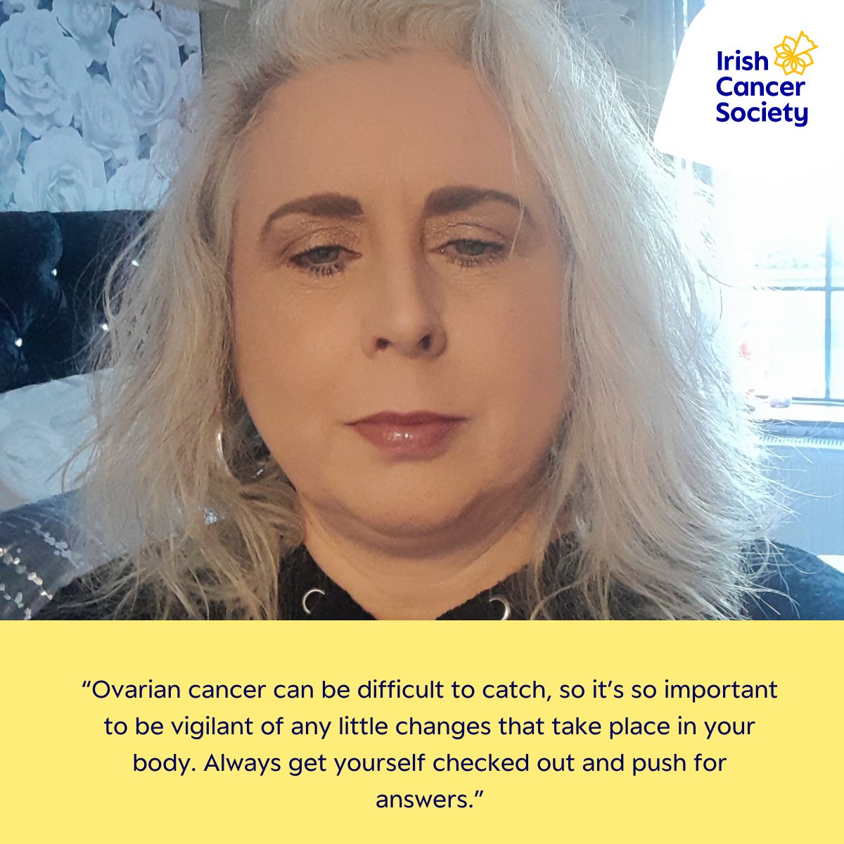 “Ovarian cancer can be difficult to catch, so it’s so important to be vigilant of any little changes that take place in your body.” 💜To mark World Ovarian Cancer Day, Suzanne Byrne shares her story 👉 brnw.ch/21wJzmV #ThisIsGo #WOCD2024 #NoWomanLeftBehind