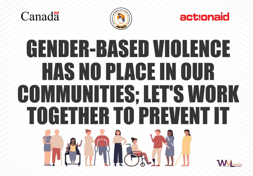 Violence against any gender is unacceptable. Together, let's build communities of respect and safety. This message is brought to you by <a href="/awwdinigeria/">AWWDI</a> and <a href="/ActionAidNG/">ActionAid Nigeria</a>, <a href="/CanHCNigeria/">Canada in Nigeria</a>
#NigerianWomenMatter
#AwwdiCares
#CanadaDevNG #peterobi #davido #lagos