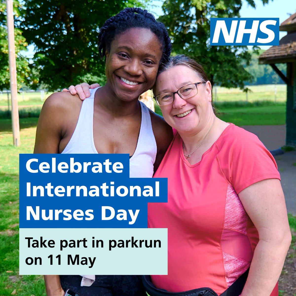 Join us as we celebrate International Nurses Day #IND2024 with @parkrunUK. Register for your local parkrun and take part on 11 May. ow.ly/vKIl50ReNX7