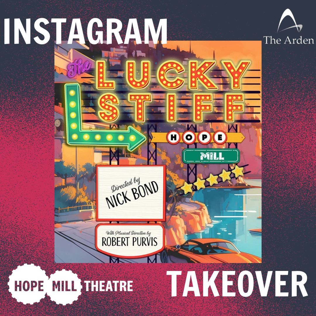 ✨INSTAGRAM TAKOVER✨ Today the FABULOUS cast of Lucky Stiff are taking over our Instagram and taking us along to rehearsals with them! Lucky Stiff is at HMT from 16th - 18th May! Be sure to head over to our Insta so you don’t miss a thing! 🎟️hopemilltheatre.co.uk/event/lucky-st…