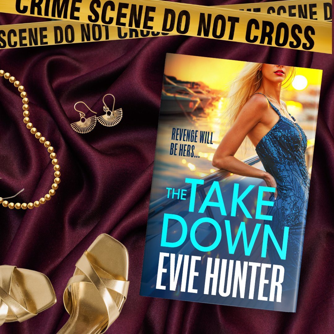 Happy publication day to #TheTakedown by Evie Hunter (@wendyswriter)! 💥 Freya isn't really on a super yacht to work, she's there to get her revenge on the man who ruined her life. Get your copy and start reading 📖 mybook.to/thetakedownsoc…