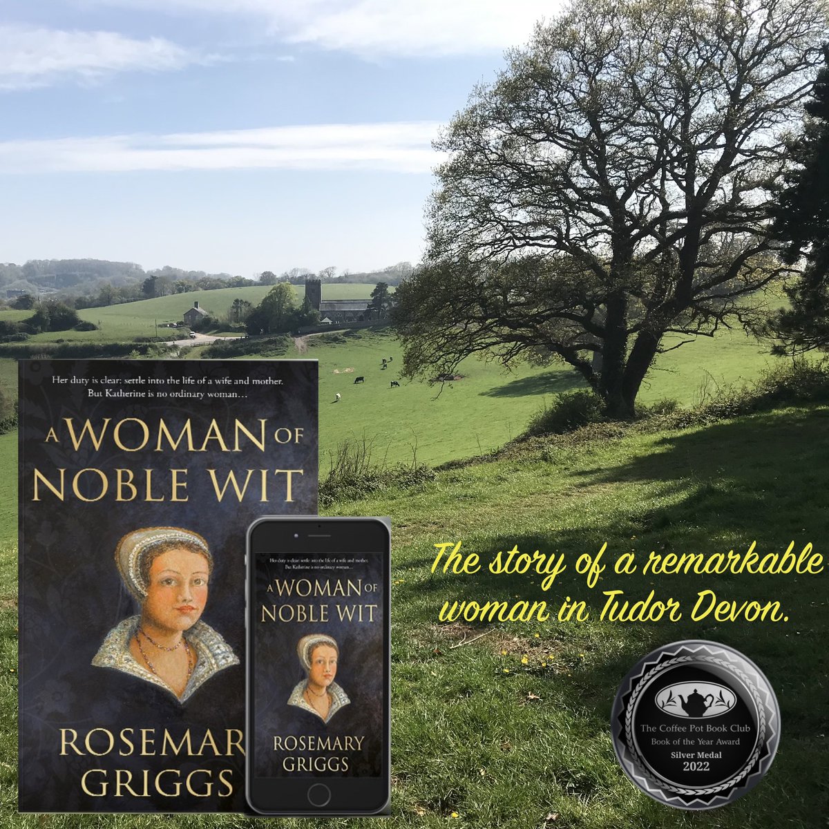 Day 6 #histficmay If I sat down to dinner with Katherine Raleigh from A Woman of Noble Wit I suspect we’d end up comparing notes on the delights and frustrations of raising sons — she was Sir Walter Raleigh’s mother.