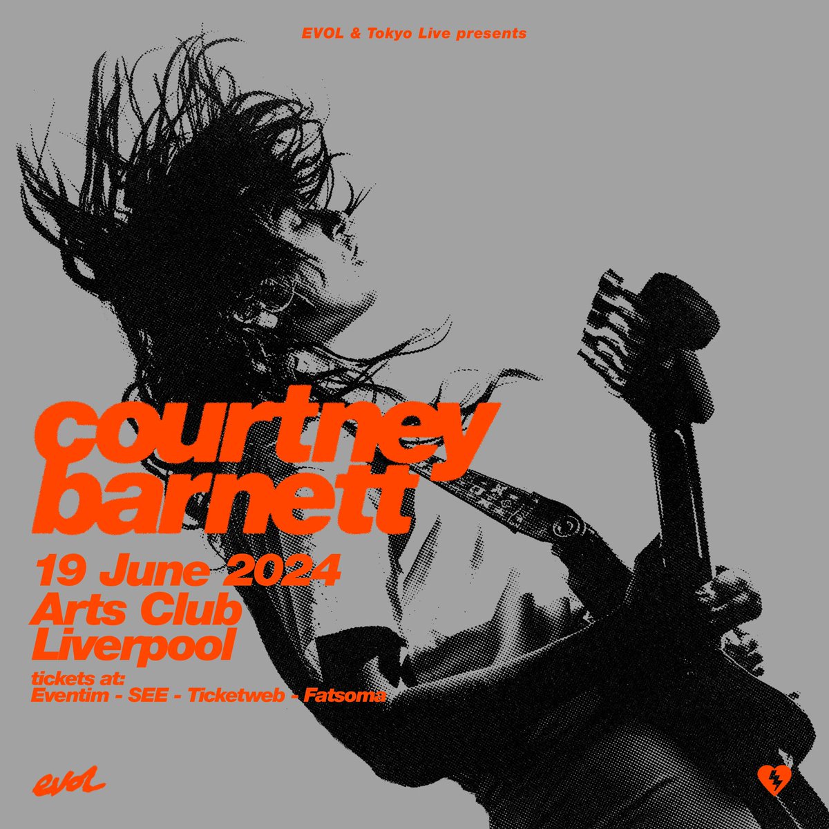 ***ANNOUNCEMENT*** Australian superstar and powerhouse live act COURTNEY BARNETT (@courtneymelba) returns to Liverpool, Wednesday June 19th at the @artsclublpool theatre. Tickets on-sale 9am this Friday May 10th via @seetickets. Last two have been sell outs so ready yourselves...