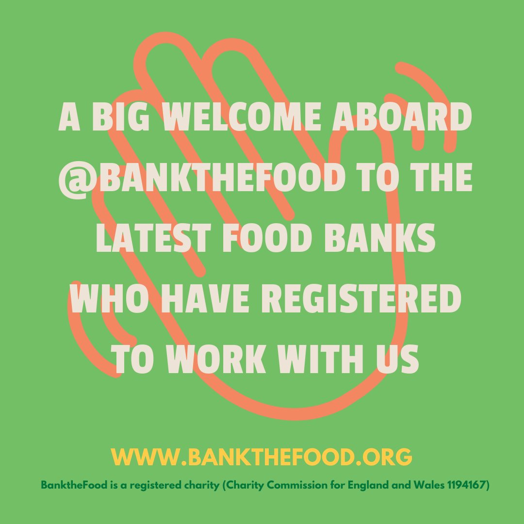 Welcome to #BanktheFood: Stepping Stones Totnes, Bishop's Stortford Food Bank, Caerphilly Food Bank, Warwick District Food Bank & @plymouthfb.  We're glad to be working with you to ensure that the donations you receive are just what you need for your emergency food parcels.💚