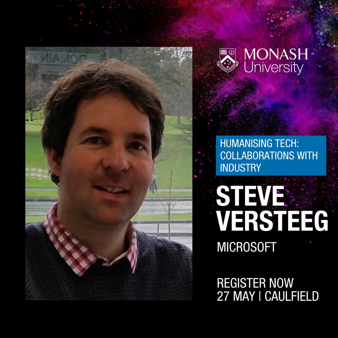 We're excited to hear from Steve, Principal Software Engineer at Microsoft, on the state of the field in Australia and its R&D needs at @HumaniseL's upcoming event.  If you're an industry professional - don't miss out! Register now: i.mtr.cool/pwbtcgicdz
