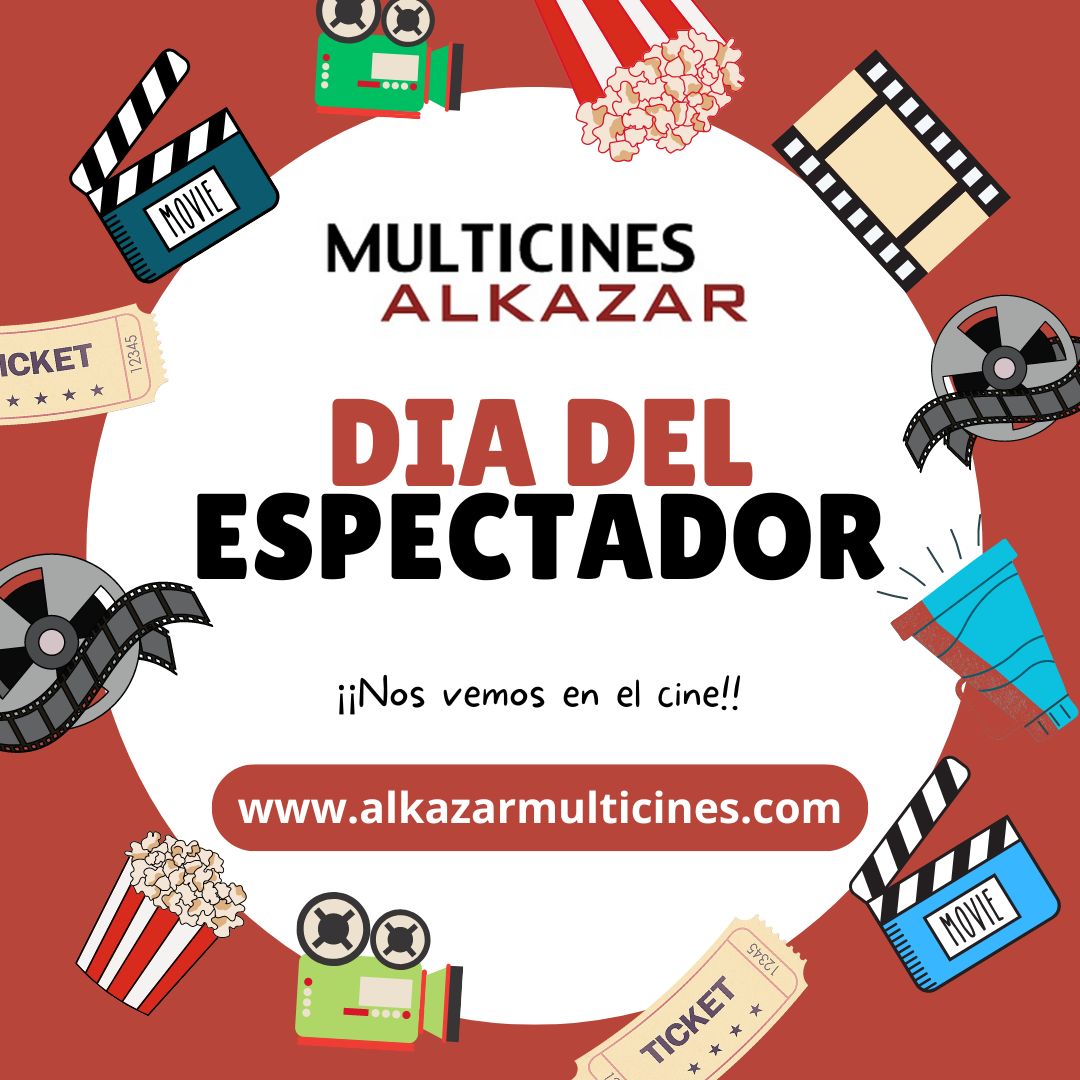 Ven a #MulticinesAlkazar a disfrutar de un miércoles de cine. Entra en 'alkazarmulticines.com' , consulta la cartelera y compra tus entradas online. 

#Plasencia #DíadelEspectador