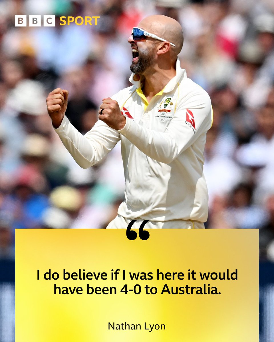 Nathan Lyon got injured when Australia were 2-0 up in the Ashes 🤕

Would he have made all the difference?

#BBCCricket