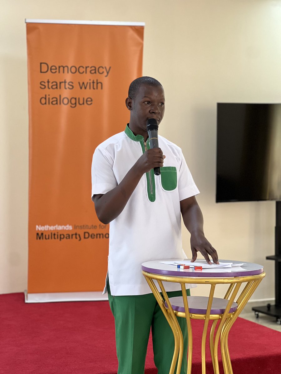 @MultipartyYouth Chairperson @KiiryaIsmail updated subregional youth leaders on the progress of the proposed electoral reforms which were presented to the Minister of Justice and the Electoral Commission #youthparticipation #youthpolitics @MultipartyYouth @WeAreNIMD @EUinUG