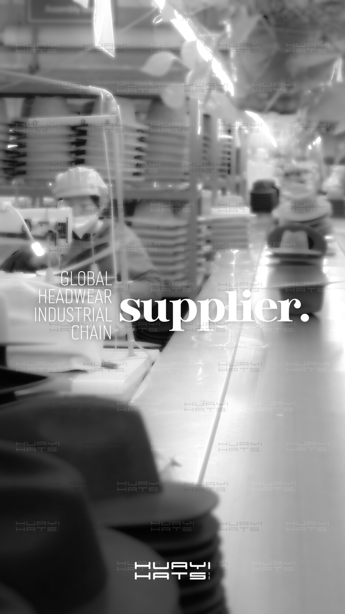 Huayi hats is your preferred #supplier ! 

#factory #wholesalehats #manufacturing #hat #OEM #Australianwool #MadeInUSA #SustainableFashion #EcoFriendlyFashion #CustomHats #CustomDesigns #QualityCraftsmanship #FashionAccessories #B2BFashion #RetailSupply #HatManufacturing