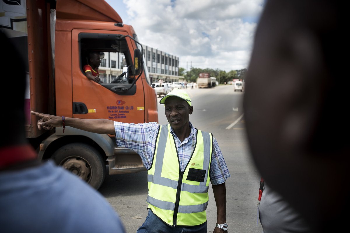 In the first quarter of 2024, almost 900 drivers undertook driver training in Zambia. 🚚 Since 2008, Transaid has partnered with the Industrial Training Centre (ITC) in Lusaka to improve road safety. Subscribe to our newsletter to stay up to date: transaid.org/stay-in-touch