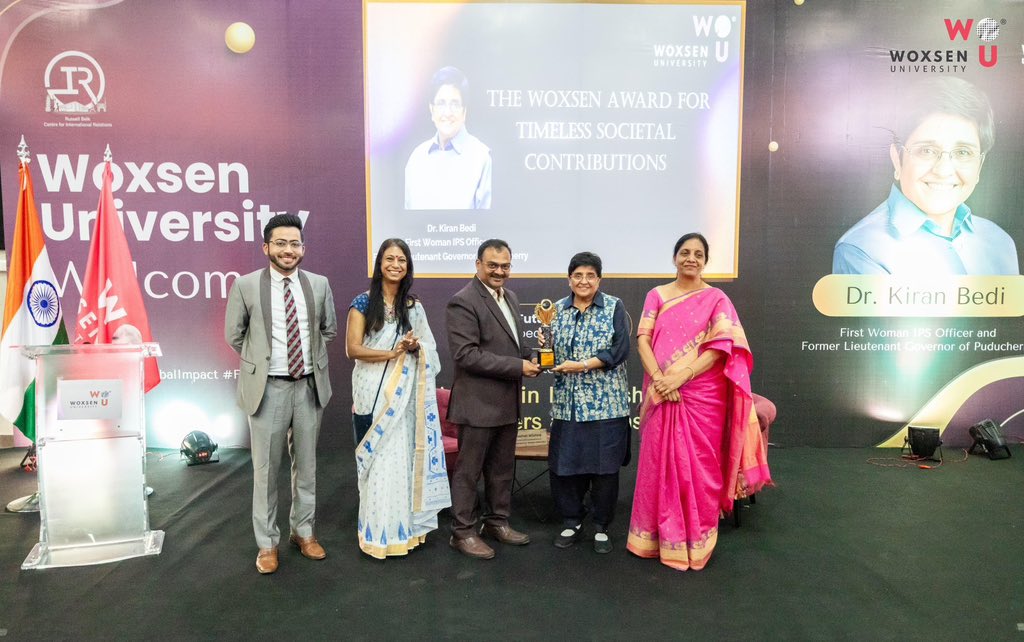 Most Grateful
From @Woxsen (Already a world-class private University in India today)
Look out for this before considering going to the West. 
Conceived & built by a passionate Indian, Praveen Pula. He’s determined to take India to the TOP & make it the preferred destination 🫡
