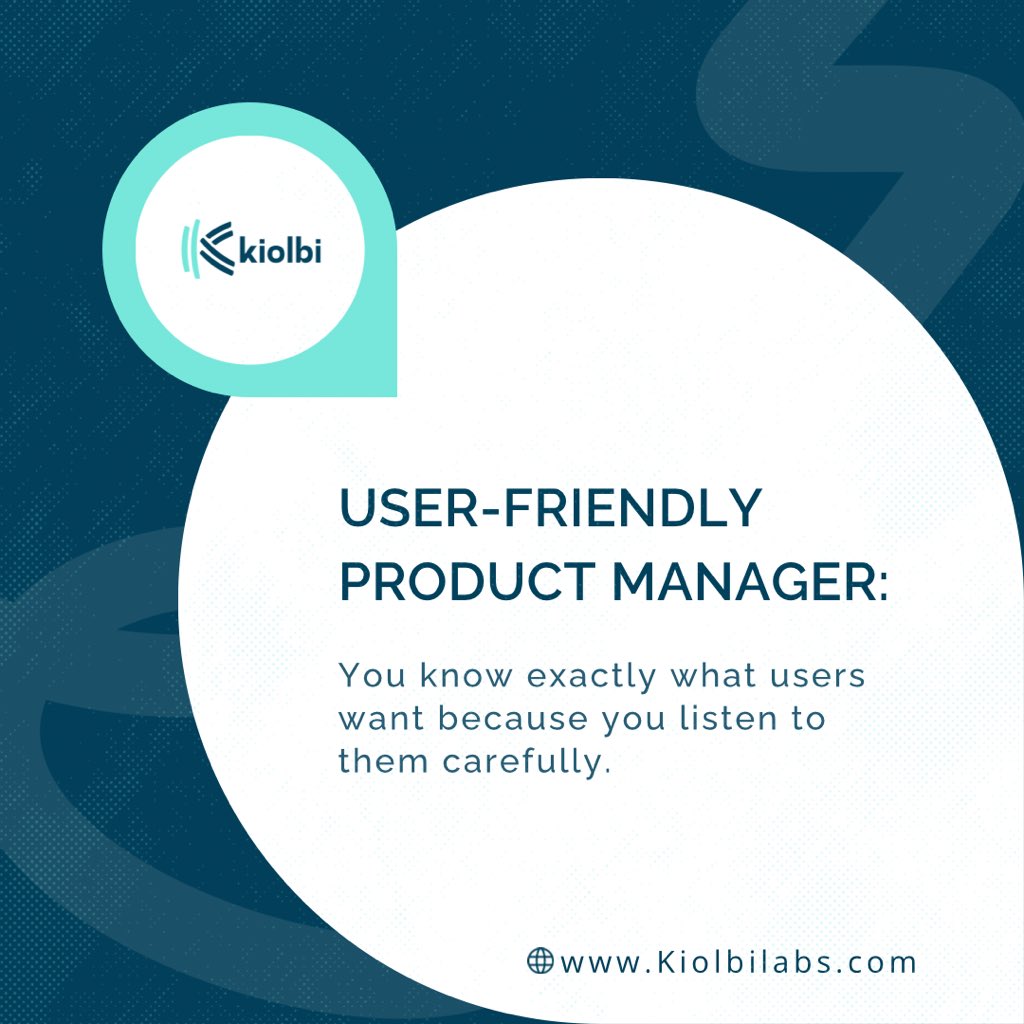 There are different types of product managers but these are few. 
What type of product manager are you or what type do you think you would be?🤔👇🏿
#cohort #productmanagement #productmanager #kiolbi #productmanager #productmanagementcourse #schoolofproductmanagement #kiolbilabs