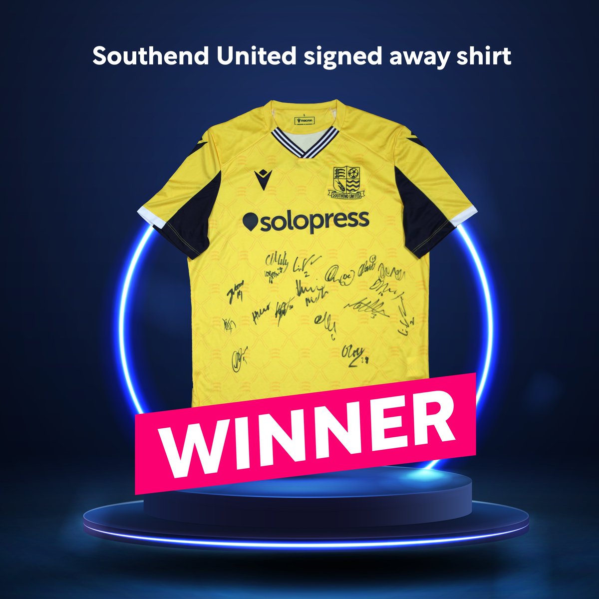 Hearing your favourite moments of this memorable season was fantastic - your passion for our club is electric! 🦐⚽️ Thank you to everyone who entered, we're pleased to announce our winner of the signed away shirt is David Baker 🙌