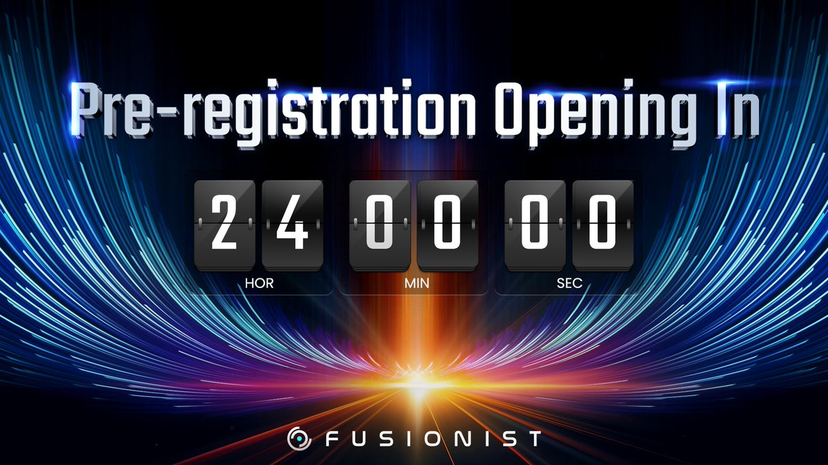 ⏰Pre-registration will open in 24 hours! 🎯 Pre-registration link: aa-pre-registration.fusionist.io Leave a comment and tag 3 friends for a chance to win gACE chest each (to be distributed after game launch)! ‼️ Any content related to the project mentioned in comments under this tweet…