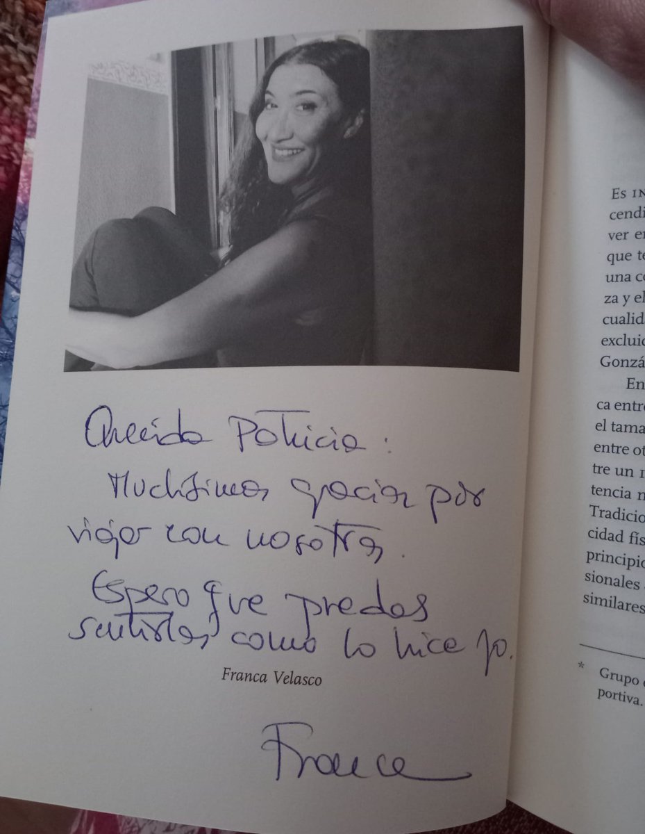 Una tarde fantástica la de ayer en el centro de igualdad de Valladolid con Franca Velasco, deseando que escriba la continuación del viaje, me ha encantado escucharte y escuchar a Paola la última protagonista del libro, gracias