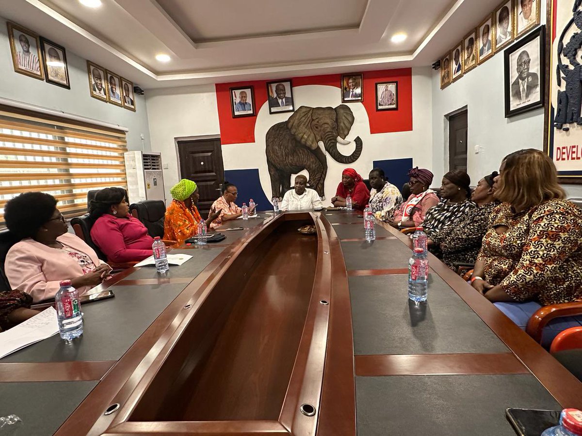 The CWP Africa Steering Committee led by the Vice-Chairperson, Hon. Talita Monnakotgla, has paid a courtesy call on Ms. Kathleen Addy, Chairperson of the National Commission for Civic Education in Ghana.

The Committee has also met with the Organizer of the ruling party, NPP.