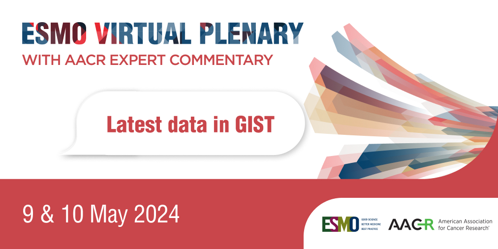 #ESMOVirtualPlenary: And straight after the first abstract session tomorrow (9/5), remain connected to discover more promising results on #GIST. 📢 A randomised study of 6 vs 3 years of adjuvant imatinib in pts w/ localised GIST at high risk of relapse. ow.ly/rKAa50Rza70…