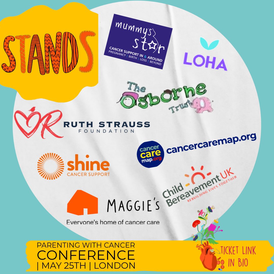 Thank you to the organisations to holding a stand to show our delegates how they can support parents, children and families. @OsborneTrust @RuthStraussFdn @LOHA_health @childbereavementuk @MummysStar @MaggiesCentres @ShineCancerSupp @CancerCareMap buytickets.at/fruitflycollec…