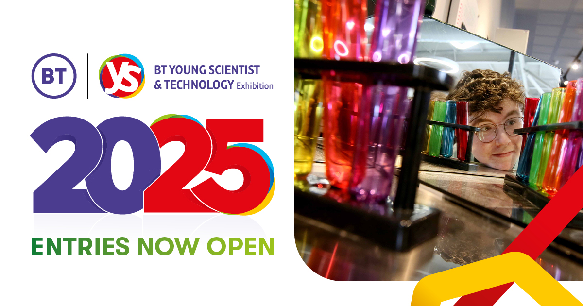 🌟 Exciting News🌟 Entries for #BTYSTE2025 are now OPEN 3 months earlier than ever before! 📆 Don't miss the deadline – submit your projects before Sept 27 2024 & join us from Jan 8 - 11, 2025 for an unforgettable showcase of innovation & talent 🔽🔽🔽 btyoungscientist.com/entries-for-th…