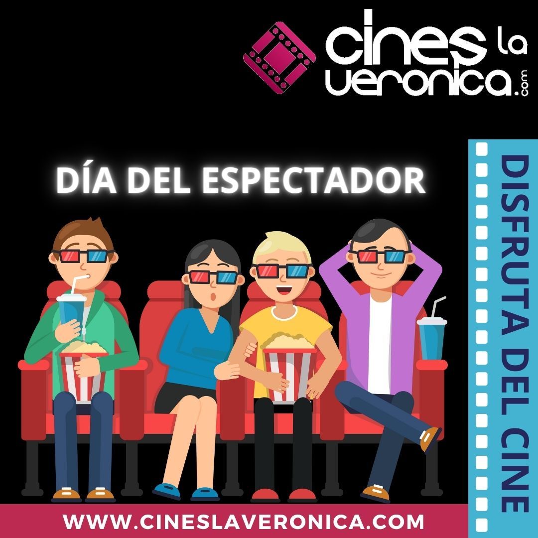 Ven a #CinesLaVeronica a disfrutar de un miércoles de cine. Entra en 'cineslaveronica.com' , consulta la cartelera y compra tus entradas online. 
#Antequera #DíadelEspectador